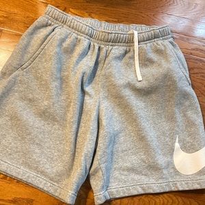 Nike large sweatshorts